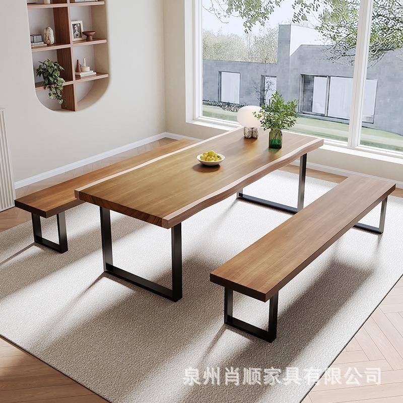 现椅代简约实木会议桌厂家长桌餐桌泡公室洽谈茶办办XS-BGZ20公桌