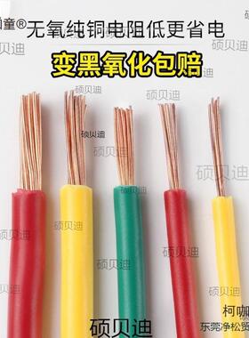 平方铜IFY电线米四方铜线.平方单股芯家用室平内平方米麦芯太保