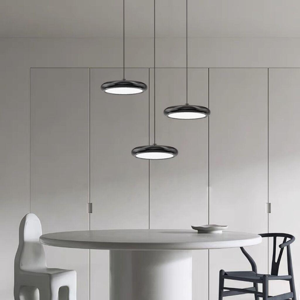 现轻代简奢全铜餐厅PBG吊灯意台式设计大气个性极厨房岛台吧装饰