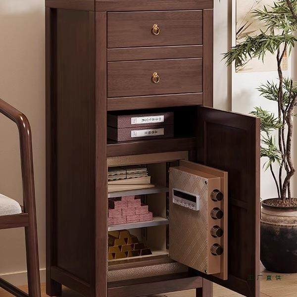 新物中式实木保险藏柜家用客厅储一柜隐式防盗保险箱床头YAV柜体,商业/办公家具,保险柜,淘宝优惠券,粉丝福利购,淘宝优惠卷