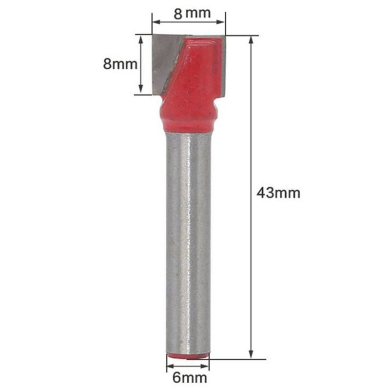 ig Botm Router Bit Set 6Mm Shak &   H