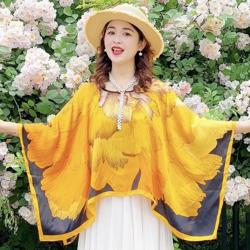 多功能防晒披肩女配裙子2026新款