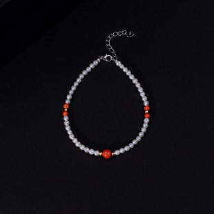 【大章鱼专属】红珊瑚手链时尚百搭气质3-5mm（多样性发货）