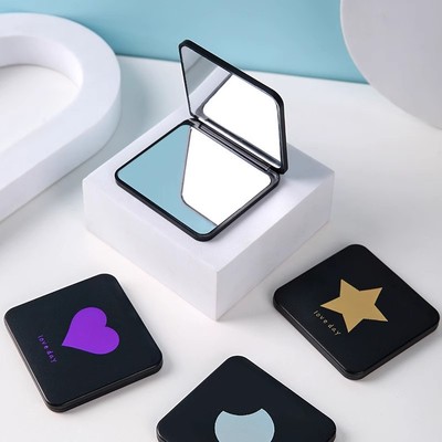 便携式折叠化妆镜学生宿舍随身携带迷你小镜子随身镜子可折叠卧室