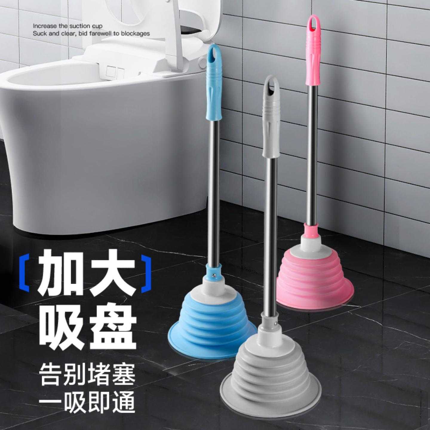 下水道疏通器吸马桶疏通管道神器
