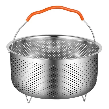 德国进口钢米316不锈钢沥米饭蒸饭器蒸米饭神器电饭煲蒸笼分离器