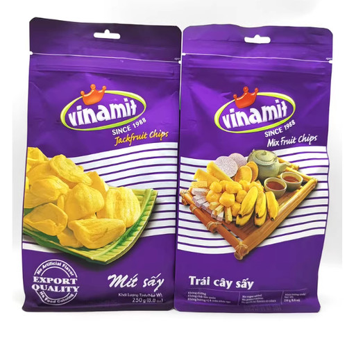 越南菠萝蜜干脆片vinamit果蔬脆混合水果干特产果脯原装正品代购
