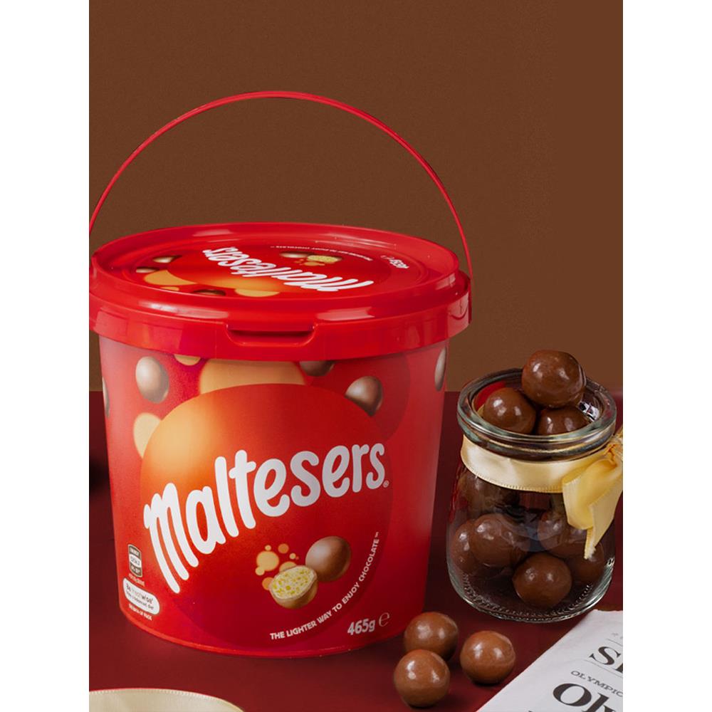 澳洲进口maltesers麦丽素麦提莎牛奶巧克力纯可可脂儿童圣诞礼物