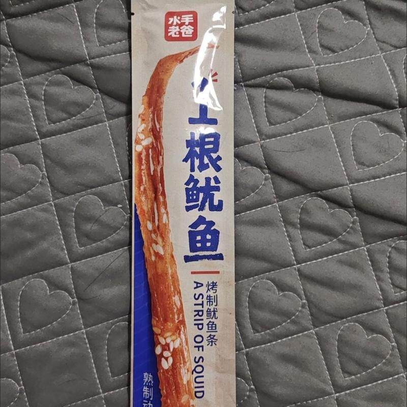 水手老爸鱿鱼丝超长高蛋白一根鱿鱼海鲜即食超长鱿鱼解馋追剧宿舍