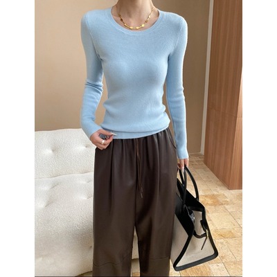 腈纶套头司南自在韵毛针织衫