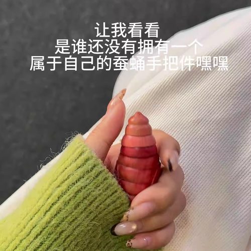 蚕蛹手把件手工木雕可动盘玩东南西北八方来财男女高品质文玩解压