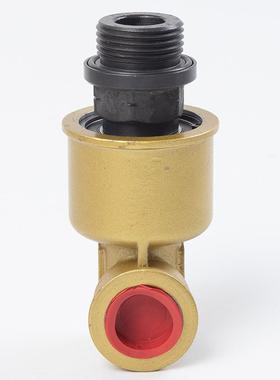 头QHD-32/8快速转快插接回拓发头 气动元件回转接头旋 外六角转接