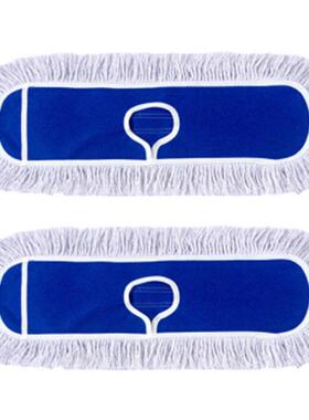 平拖把更换布推尘头推尘布盖拖把拖把棉线排拖把6090120厘米