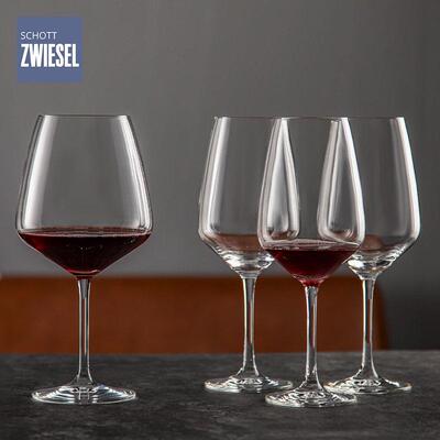 德国SCHOTT肖特进口水晶玻璃红酒杯醒酒器套装家用高脚杯葡萄酒杯