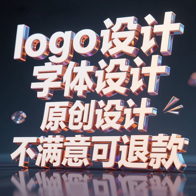 logo设计原创公司企业品牌店名卡通头像定制作图标志字体设计商标