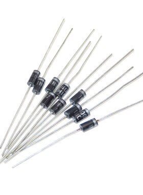 20个 直插二极管HER202/208/SR240/SF24/1N5391/RL207FR207 DO-15