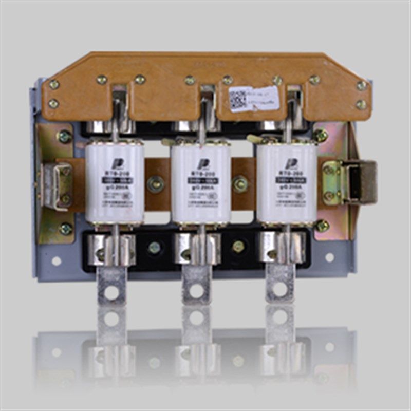 人民电器熔断器式隔离刀开关闸刀HR3-400 400A600A侧面操作刀芯