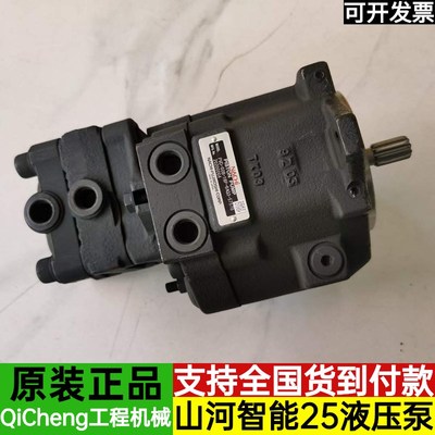 山河智能SWE18 25 35液压泵总成PVD-00B-16P主泵猪仔泵挖掘机配件
