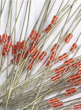 NTC 热敏电阻 100K MF58 1% 3950k 玻璃封装 负温DO-35 可直拍