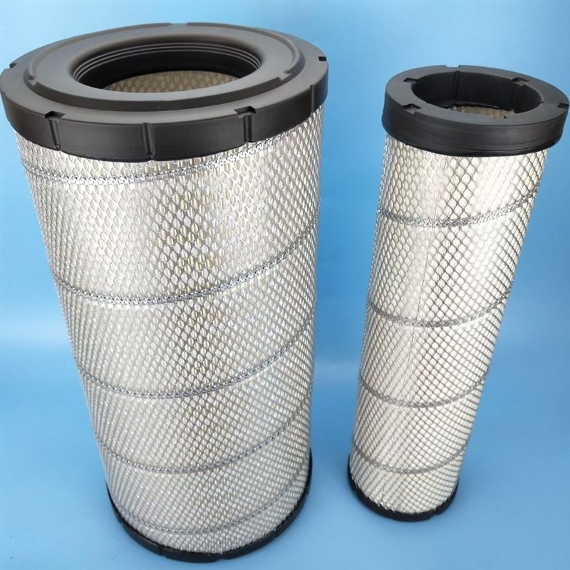 适用挖掘机沃尔沃EC210B C L空气滤芯临工210空气滤清器空滤