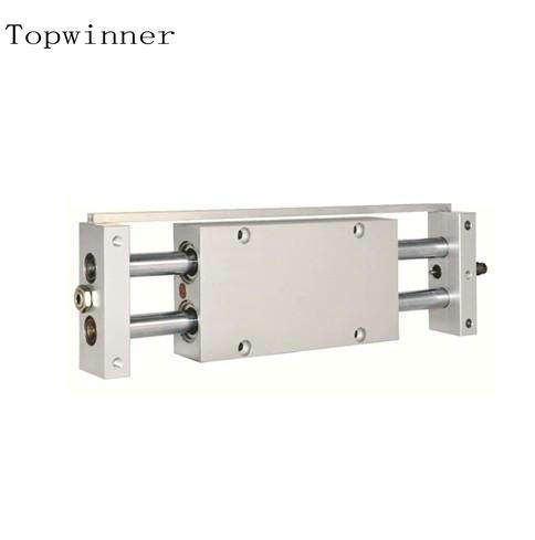 亚德客型STMS滑台气缸/双杆气缸STMS16-25/ 50/ 75/ 100/ 150/200