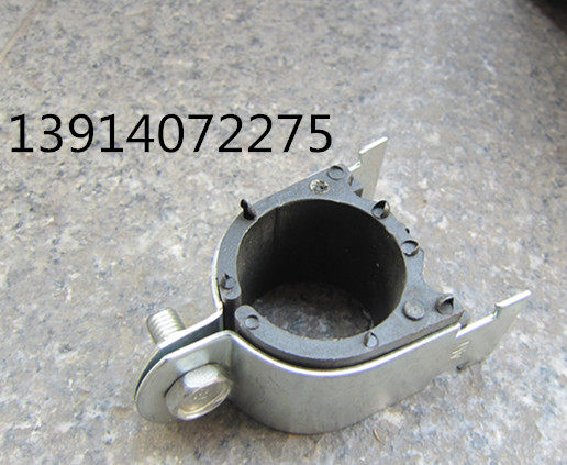 3/4C型钢连接件/配件/(19.01-21.7)P型卡带内衬绝缘防震管夹