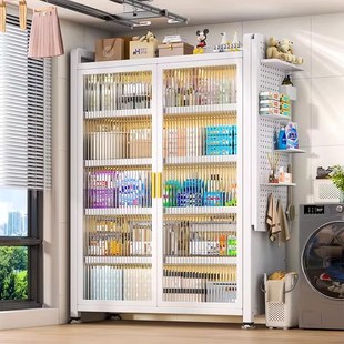 宅家说阳台柜储物柜防晒防水防尘置物架大容N量收纳柜多层衣柜鞋