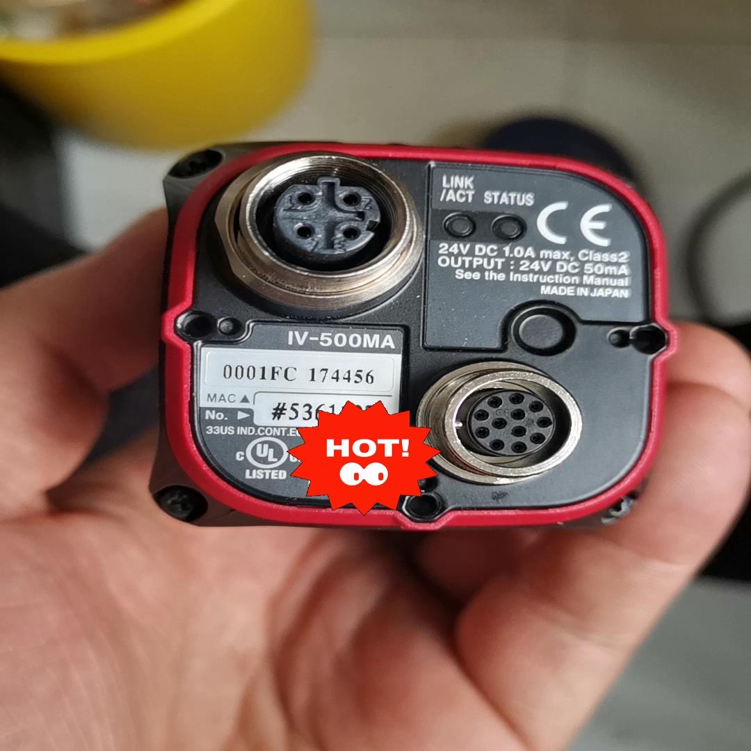 基恩士iv-500ma，现货一个包好用。视觉传感器。带支架，（崽载电