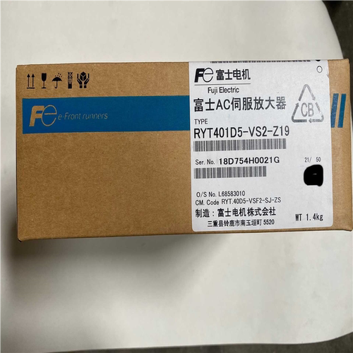 议~正品富士伺服放大器RYT401D5-VS2-Z19，原包装，