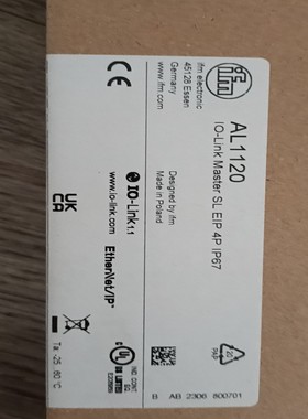 IFM易福门模块AL1120带EtherNetIP接口的I议价