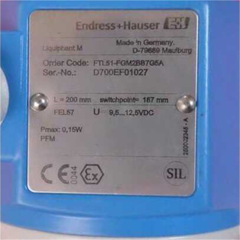 【汇生 】E+H FTL51-FGM2BB7G5A 恩德斯豪斯全新液位【议价】