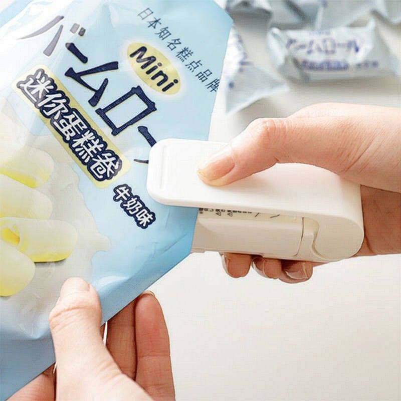 家用塑料袋食品保鲜高温封口机便携零食封口机小型迷你塑封机包装