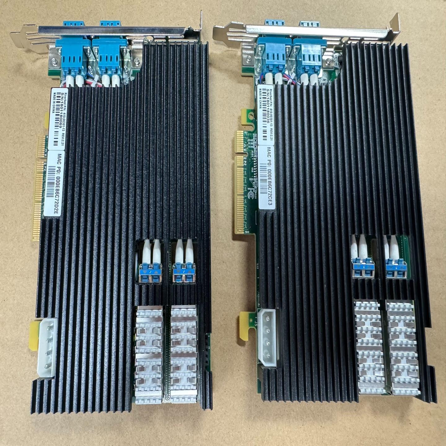 （仔仔配件）Silicom 410-00301-13 光纤网卡