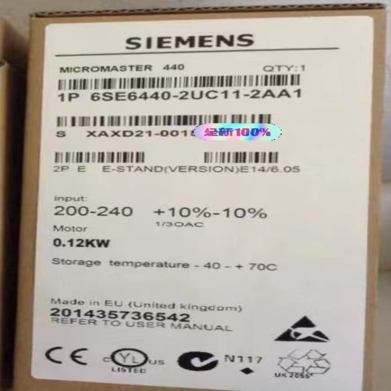 6SE6440-2UC11-2AA1440 无滤波议价