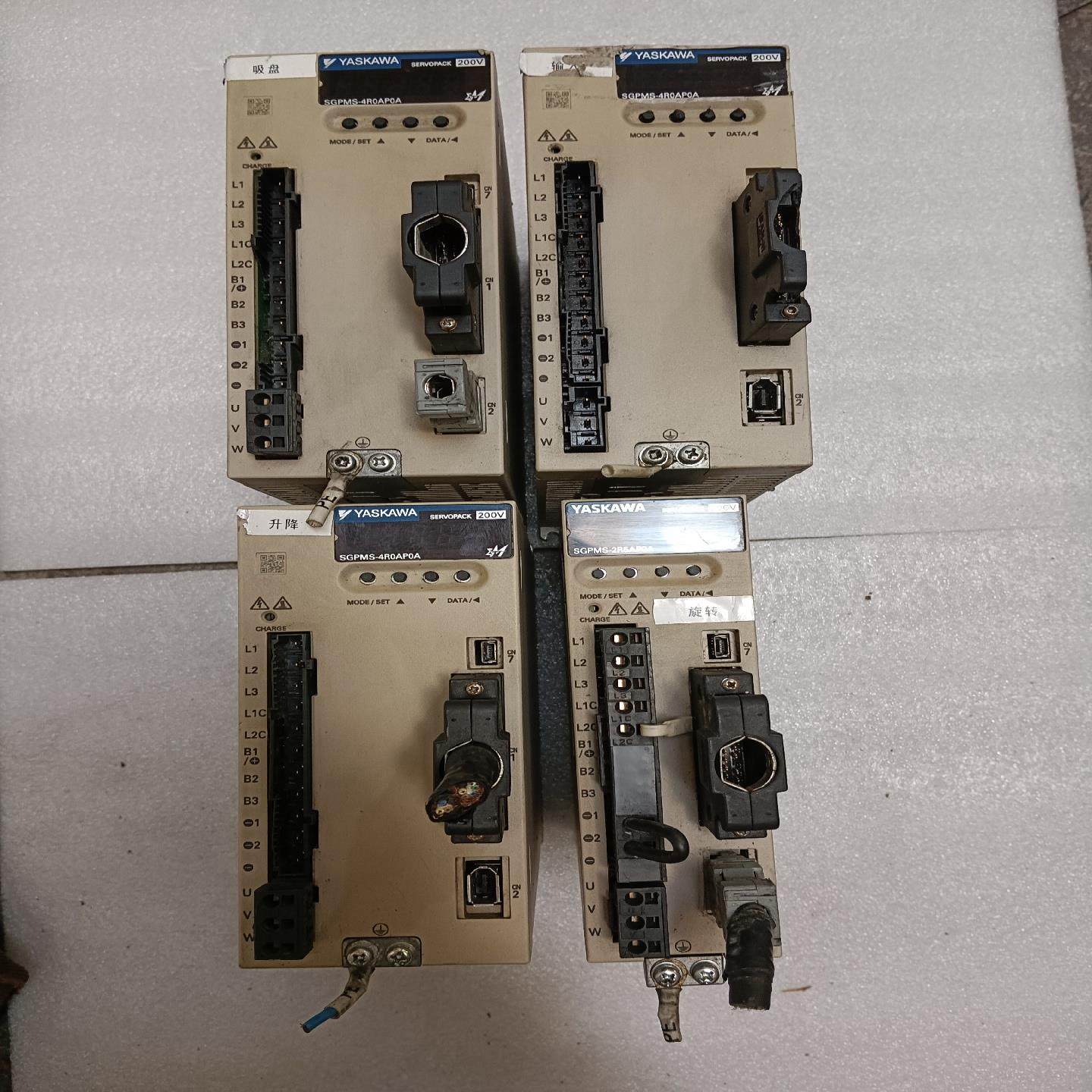 安川驱动器SGPMS-4R0AP0A，850W，  SGPM(崽崽配件）