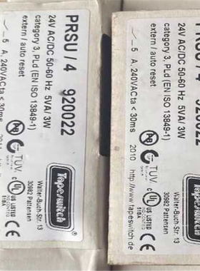 【顺庆】TAPESWITCH安全继电器PRSU/4【议价】