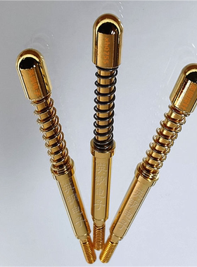 4.2身圆头大电流老化探针 HRS420D500测试针 48.2弹簧针 球头15A