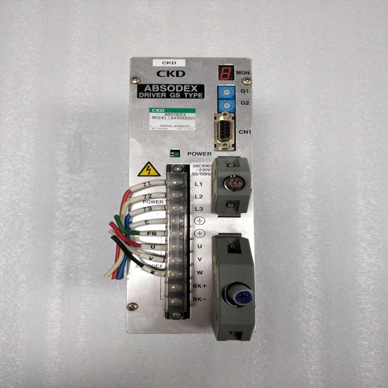 CKD AX9000GS AX9000GS-J1 伺服驱动器 原装拆机件