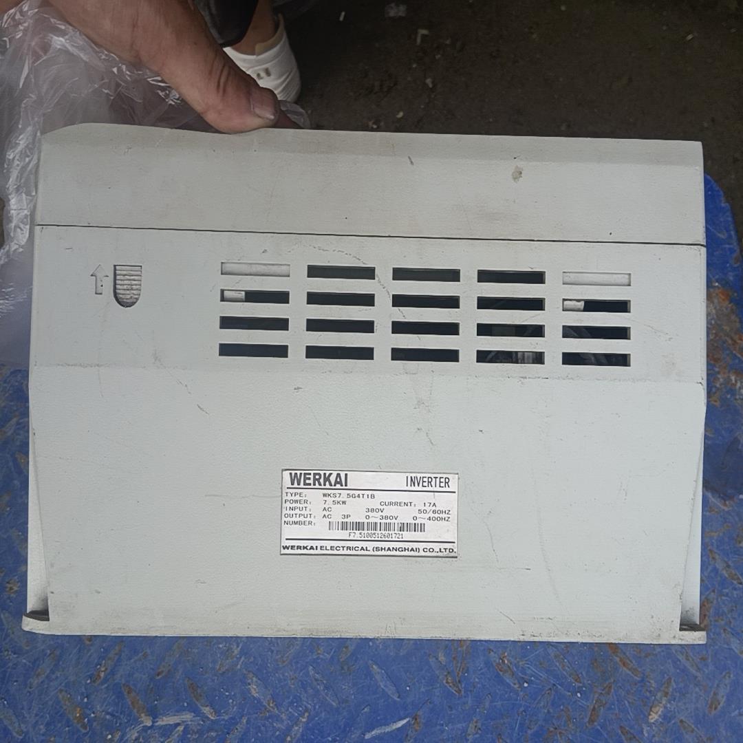 威尔凯变频器WKS7.5G4TlB，7.5kw，无修功能（憨憨电子）