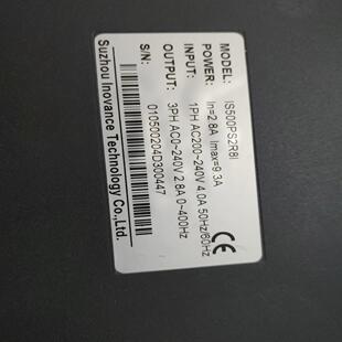 拆机汇川驱动器1S500PS2R81包能用 耶耶电子