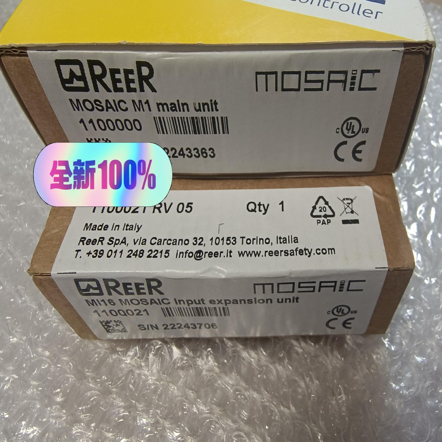 REER安全继电器MOSAIC M1 main t议价