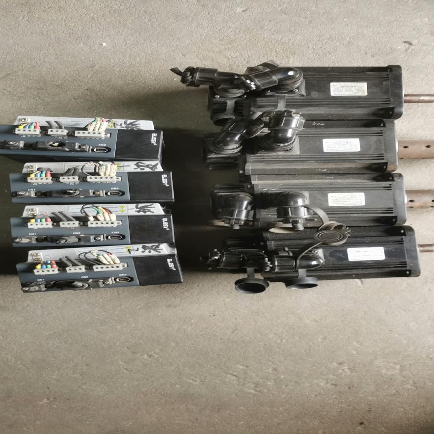 伊莱斯伺服电机驱动器ESDB-025AE ，电机130EMA（崽载电子）