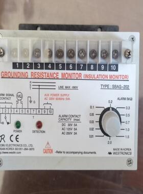 （议价）1-3 原装WESTRONICS 绝缘监测 SBAG-2