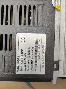 伟创AC60-T3-1R5G/2R2P变频器 380V 1.~议价