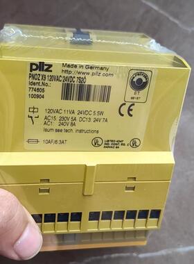 皮尔兹PiIZ安全继电器PNOZ X9 774605  77(崽崽配件）