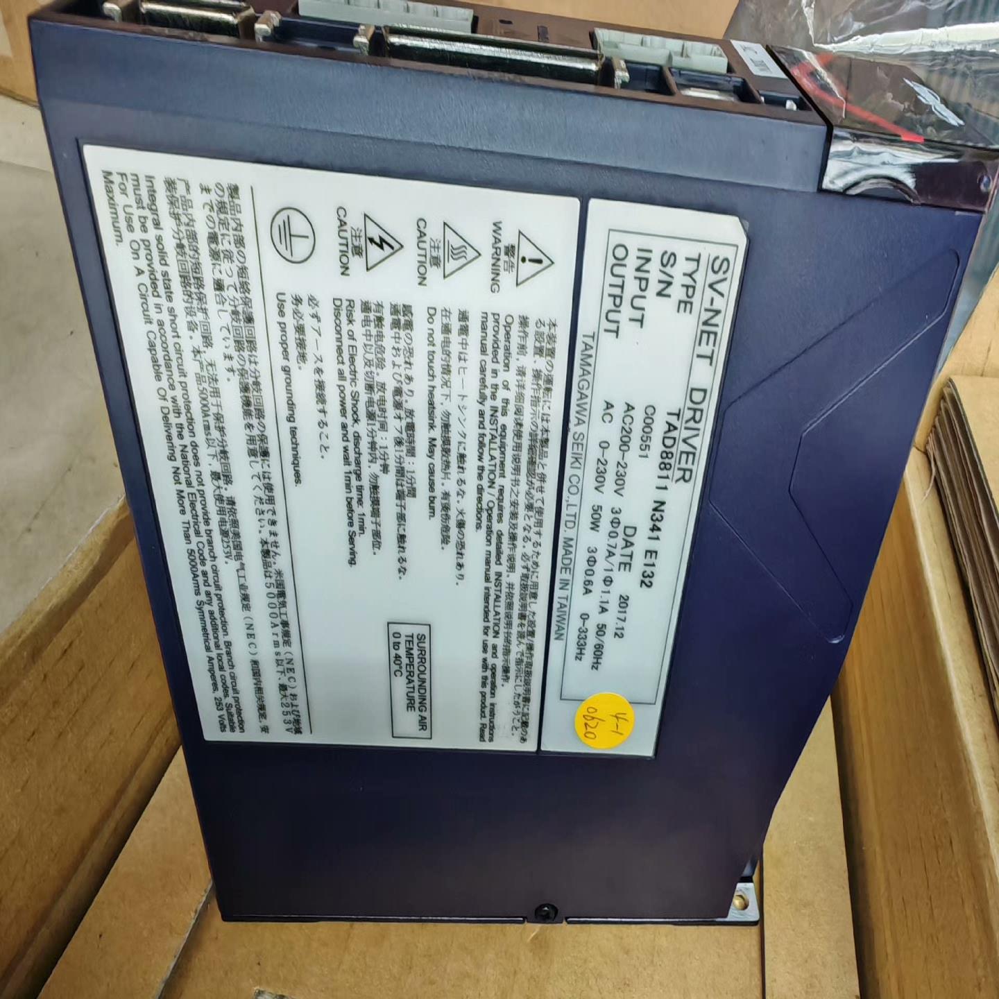 多摩川驱动器/控制器多摩川伺服驱动器  TAD8811 N3~议价