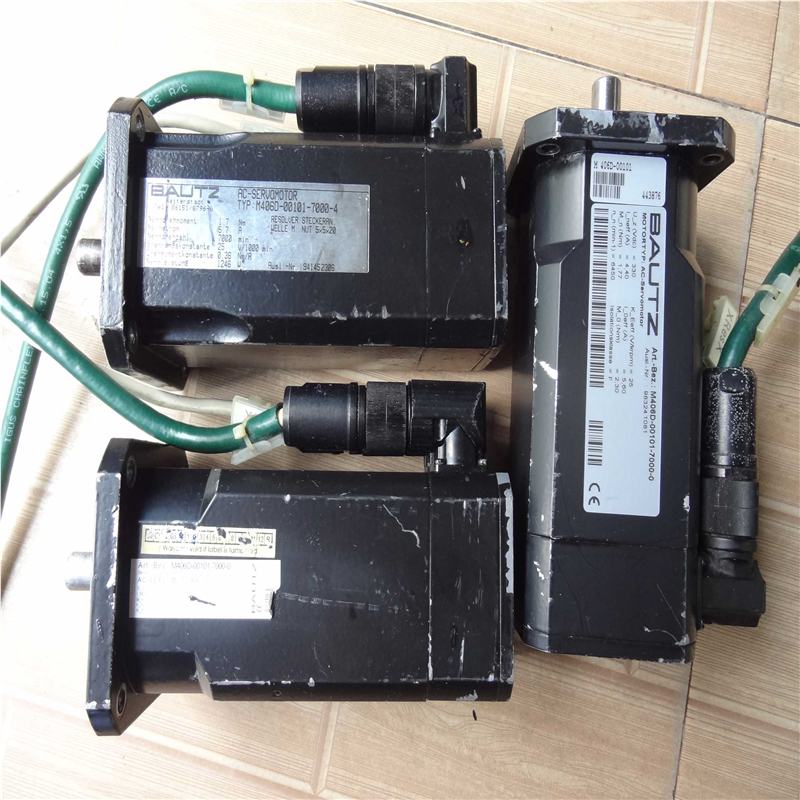 拆机宝茨 BAUTZ伺服电机 M406D-00101-7000-0/M406D-00101-7000-4