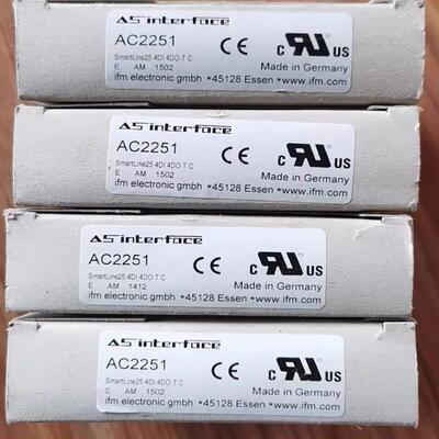 （议价咨询）易福门IFM易福门ASI IO模块 AC2251，全新正品行