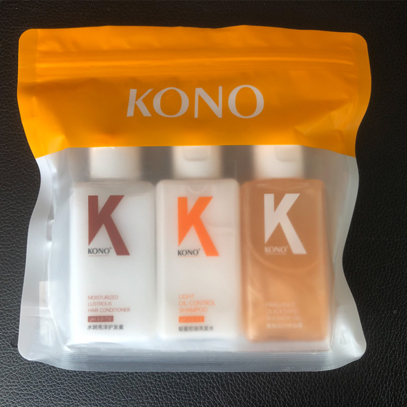 KONO旅行装洗护套装三件套洗发水沐浴露上飞机旅游小瓶洗漱便携装