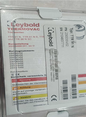 【顺庆】全新莱宝TTR91N真空计  莱宝TTR101N真空计  莱【议价】